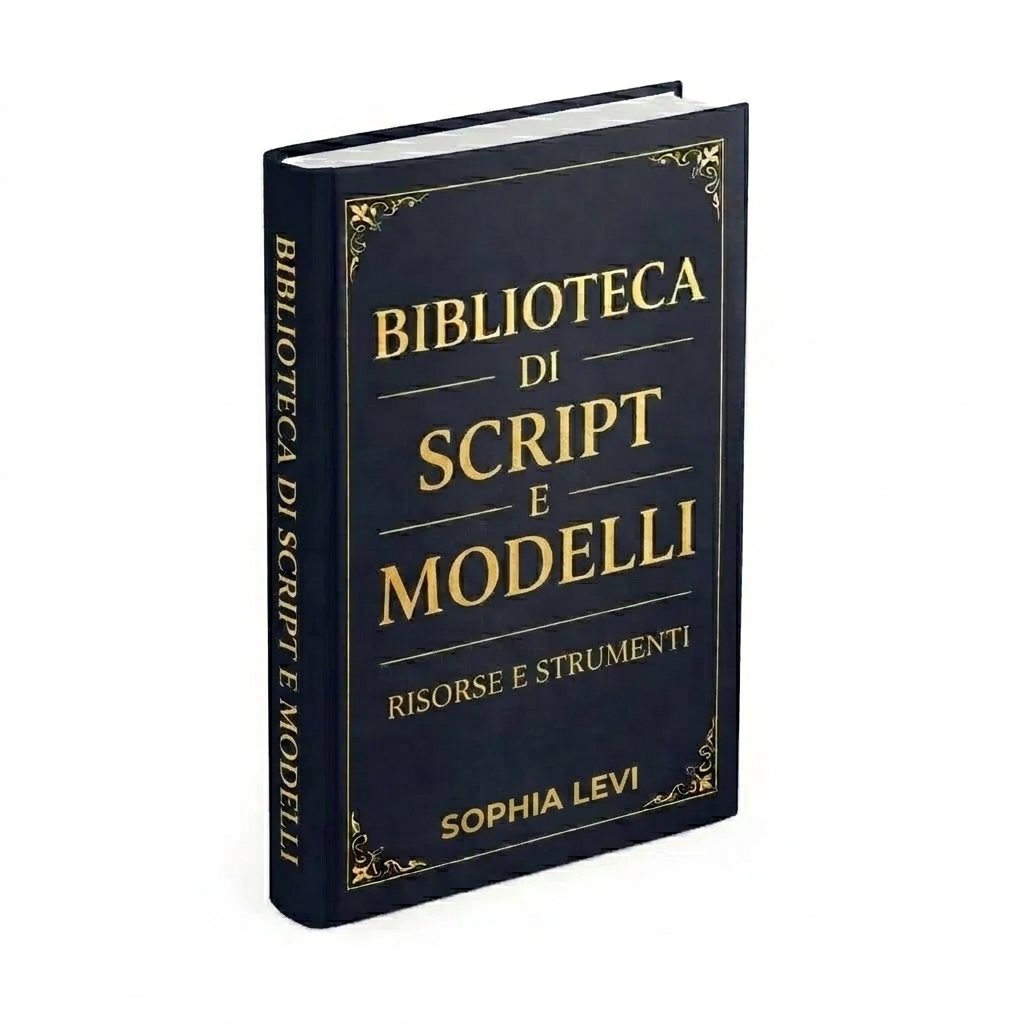 Biblioteca Di Script E Modelli Risorse E Strumenti